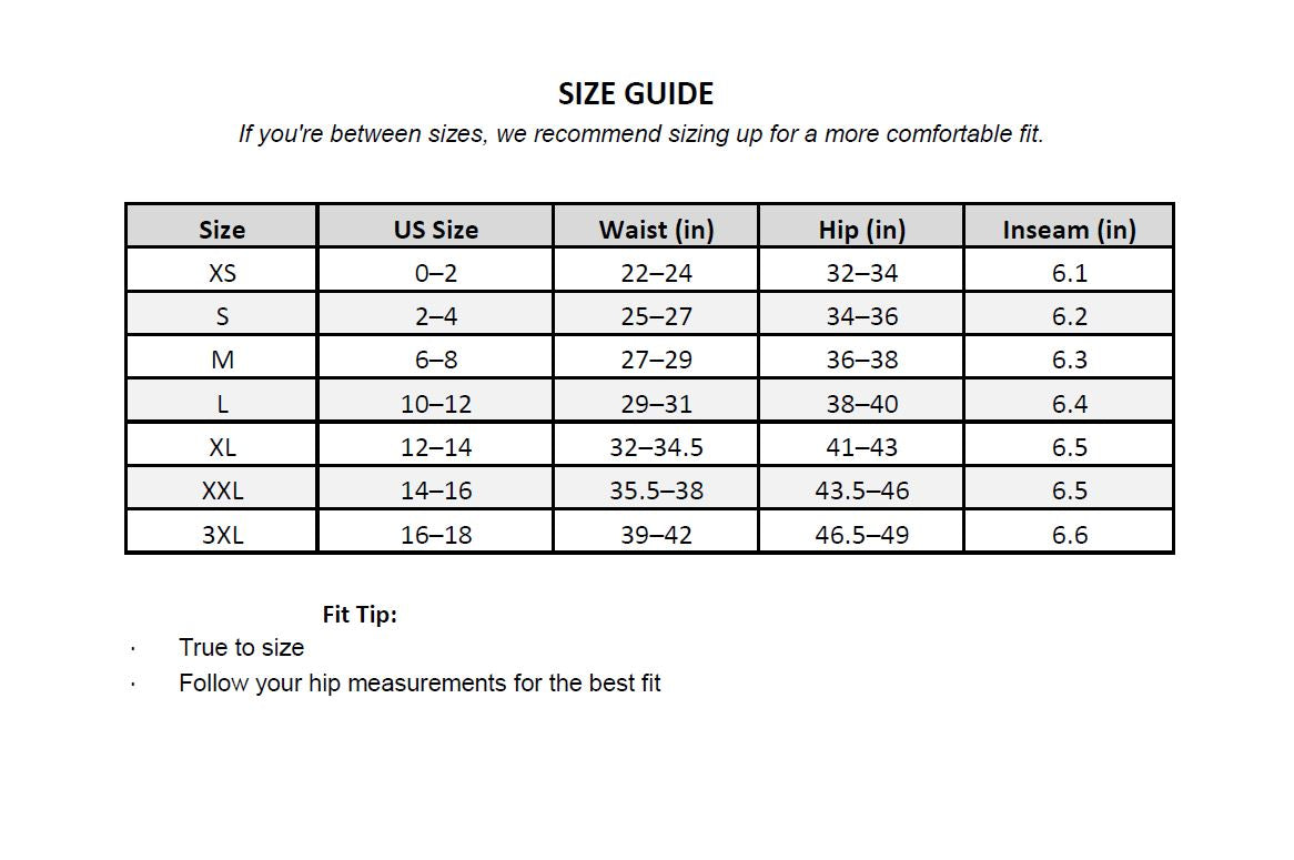 Size Guide